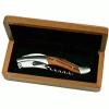 Shopwinestuff Michelangelo Waiters Corkscrew- Rosewood Handle