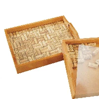 Wine Enthusiast Wine Cork Serving Tray