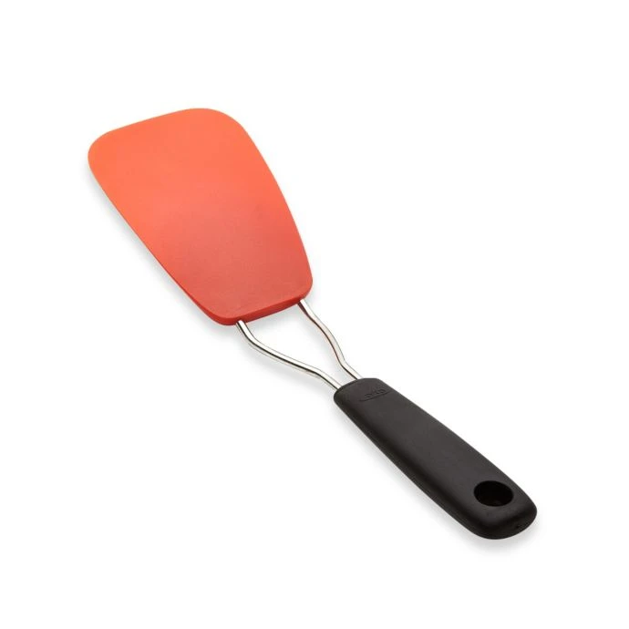 OXO Good Grips Nylon Flexible Turner In Tomato 1 OXO Good Grips Nylon Flexible Turner In Tomato