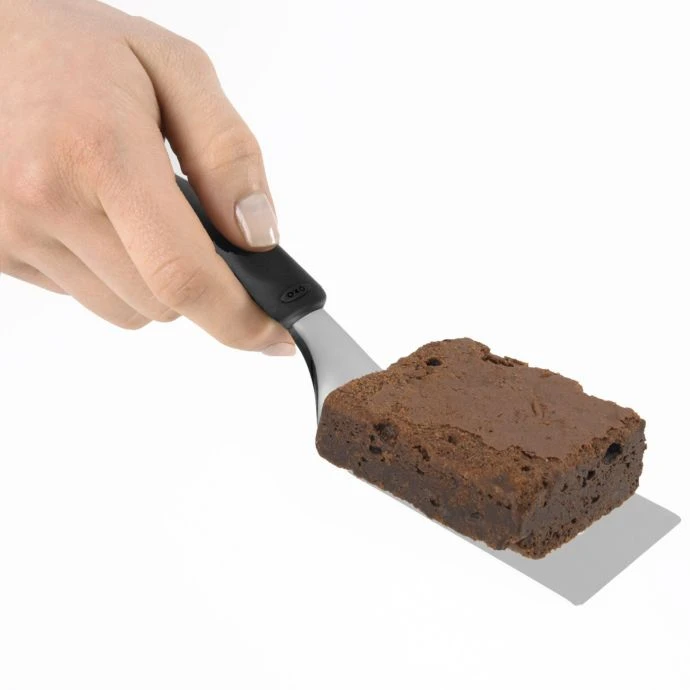 OXO Good Grips Stainless Steel Cut And Serve Spatula Cook With OXO 6 OXO Good Grips Stainless Steel Cut And Serve Spatula Cook With OXO