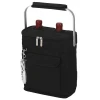 Picnic At Ascot Two Bottle Tote - Black Wine Carry Bags