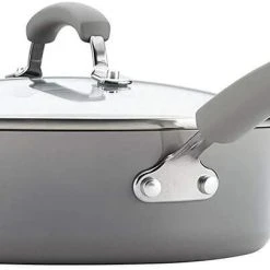 Rachael Ray Brights Nonstick 14 Piece Cookware Set - Gray