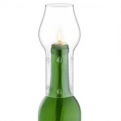 Epic Products Glass Bottle Chimney- Clear