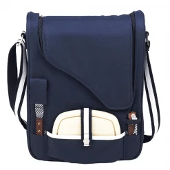 Picnic At Ascot Two Bottle Wine & Cheese Cooler W/ Glasses