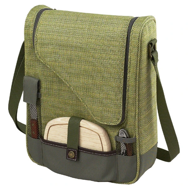 Picnic At Ascot Hamptons Two Bottle Wine & Cheese Cooler W/ Glasses 1 Picnic At Ascot Hamptons Two Bottle Wine & Cheese Cooler W/ Glasses