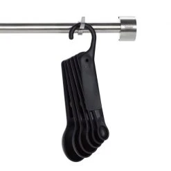 OXO Good Grips 7-Piece Plastic Measuring Spoons In Black Cook With OXO