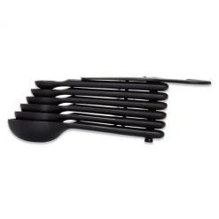 OXO Good Grips 7-Piece Plastic Measuring Spoons In Black Cook With OXO 6 OXO Good Grips 7-Piece Plastic Measuring Spoons In Black Cook With OXO