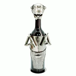True Fabrications Wine Racks & Holders Butler Bottle Character Wine Bottle Holder