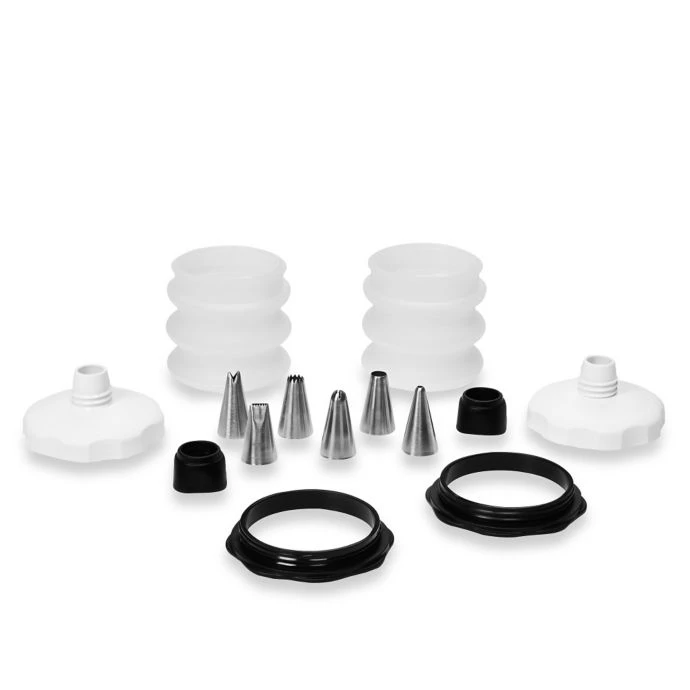 Cook With OXO OXO Good Grips 8-Piece Silicone Pastry Decorating Bottle Kit 1 Cook With OXO OXO Good Grips 8-Piece Silicone Pastry Decorating Bottle Kit