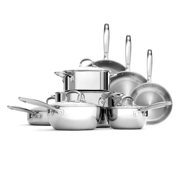 OXO Good Grips Stainless Steel Pro 13-Piece Cookware Set 2 OXO Good Grips Stainless Steel Pro 13-Piece Cookware Set