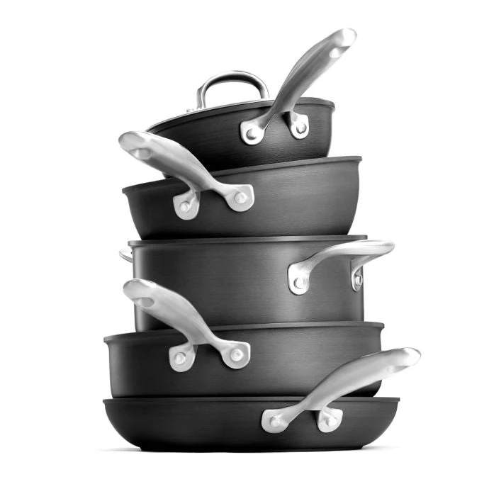 OXO Good Grips Hard Anodized Pro Nonstick 12-Piece Cookware Set Cook With OXO 2 OXO Good Grips Hard Anodized Pro Nonstick 12-Piece Cookware Set Cook With OXO