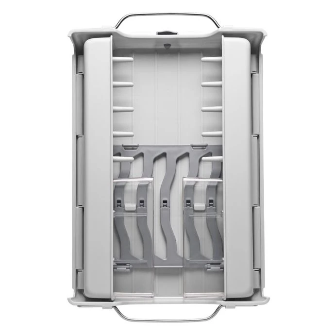 Cook With OXO OXO Good Grips Foldaway Dish Rack 3 Cook With OXO OXO Good Grips Foldaway Dish Rack