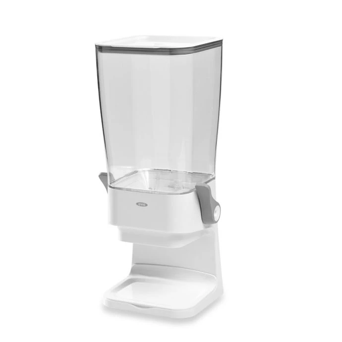 OXO Good Grips Countertop Cereal Dispenser Organize With OXO 2 OXO Good Grips Countertop Cereal Dispenser Organize With OXO
