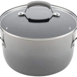 Rachael Ray Brights Nonstick 14 Piece Cookware Set - Gray