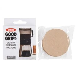 OXO Coffee & Beverage OXO Good Grips Cold Brew Coffee Maker Paper Filters 7 OXO Coffee & Beverage OXO Good Grips Cold Brew Coffee Maker Paper Filters