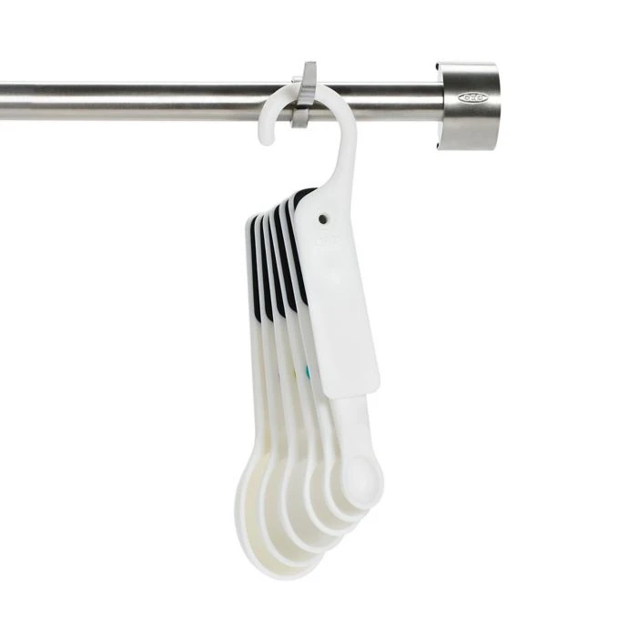 Cook With OXO OXO Good Grips 7-Piece Plastic Measuring Spoon Set 2 Cook With OXO OXO Good Grips 7-Piece Plastic Measuring Spoon Set