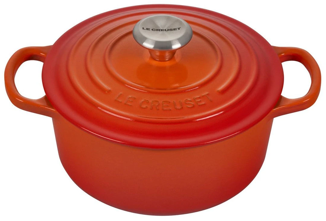 Le Creuset Dutch Ovens Le Creuset Signature 7.25 Quart Round Enameled Cast Iron Dutch Oven 12 Le Creuset Dutch Ovens Le Creuset Signature 7.25 Quart Round Enameled Cast Iron Dutch Oven
