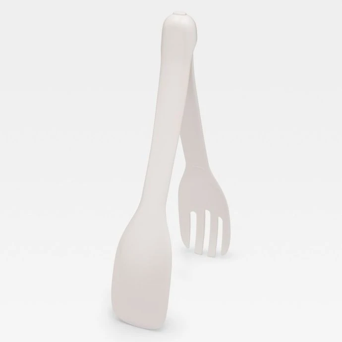 OXO Good Grips 2-in-1 Salad Servers In White Cook With OXO 4 OXO Good Grips 2-in-1 Salad Servers In White Cook With OXO