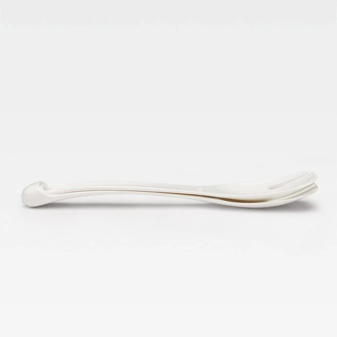 OXO Good Grips 2-in-1 Salad Servers In White Cook With OXO 3 OXO Good Grips 2-in-1 Salad Servers In White Cook With OXO