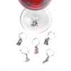 True Fabrications Golf Wine Charms Wine Glass Accessories