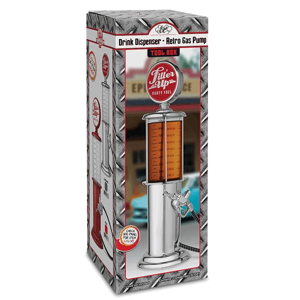 Epic Products Retro Gas Pump Drink Dispensers- Chrome 3 Epic Products Retro Gas Pump Drink Dispensers- Chrome