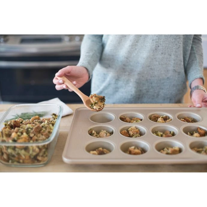 OXO Good Grips Pro Nonstick 12-Cup Muffin Pan Bake With OXO 8 OXO Good Grips Pro Nonstick 12-Cup Muffin Pan Bake With OXO