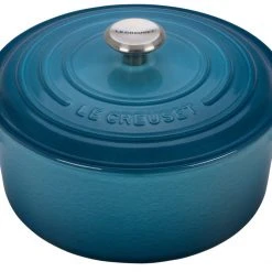 Le Creuset Signature 13.25 Quart Round Enameled Cast Iron Dutch Oven