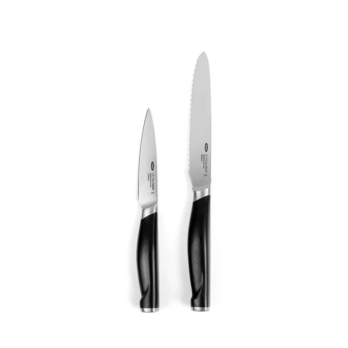OXO Good Grips PRO 2-Piece Fruit & Vegetable Paring Set Cook With OXO 1 OXO Good Grips PRO 2-Piece Fruit & Vegetable Paring Set Cook With OXO