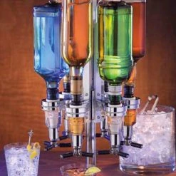 Pampered Grape Liquor Shot Dispensers The Perfect Shot Six Bottle Dispenser 5 Pampered Grape Liquor Shot Dispensers The Perfect Shot Six Bottle Dispenser