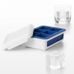 OXO Coffee & Beverage OXO Good Grips Covered Large Cube Silicone Ice Cube Tray