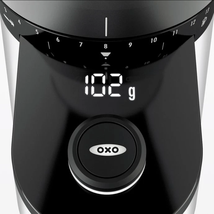 OXO Brew Conical Burr Grinder With Integrated Scale 4 OXO Brew Conical Burr Grinder With Integrated Scale