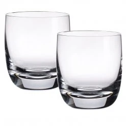 Bar Glassware Villeroy & Boch Scotch Whiskey Blended Scotch 3-1/2-Inch Tumbler No 1, Set Of 2
