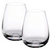 Villeroy & Boch Scotch Whiskey Single Malt 4-1/2-Inch Highlands Whisky Tumbler, Set Of 2 Bar Glassware