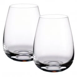 Villeroy & Boch Scotch Whiskey Single Malt 4-1/2-Inch Highlands Whisky Tumbler, Set Of 2 Bar Glassware