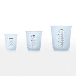 Cook With OXO OXO Good Grips Squeeze & Pour 3-Piece Silicone Measuring Cup Set