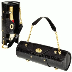 Picnic At Ascot Wine Carrier & Purse - Black