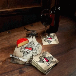 Epic Products Bless This Wine Cheese Server - Large Cheese/Cutting Boards