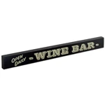 Epic Products Wine / Beer Signs Wine Bar- Open Daily Large Wood Block Sign