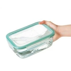 OXO Good Grips 8-Cup Smart Seal Rectangle Glass Container Organize With OXO 8 OXO Good Grips 8-Cup Smart Seal Rectangle Glass Container Organize With OXO