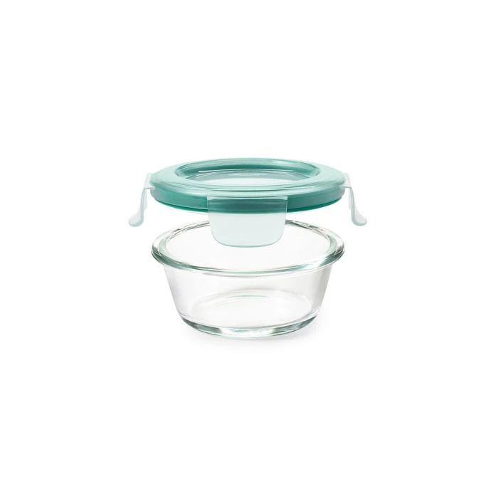 OXO Good Grips 1-Cup Smart Seal Round Glass Container Organize With OXO 1 OXO Good Grips 1-Cup Smart Seal Round Glass Container Organize With OXO