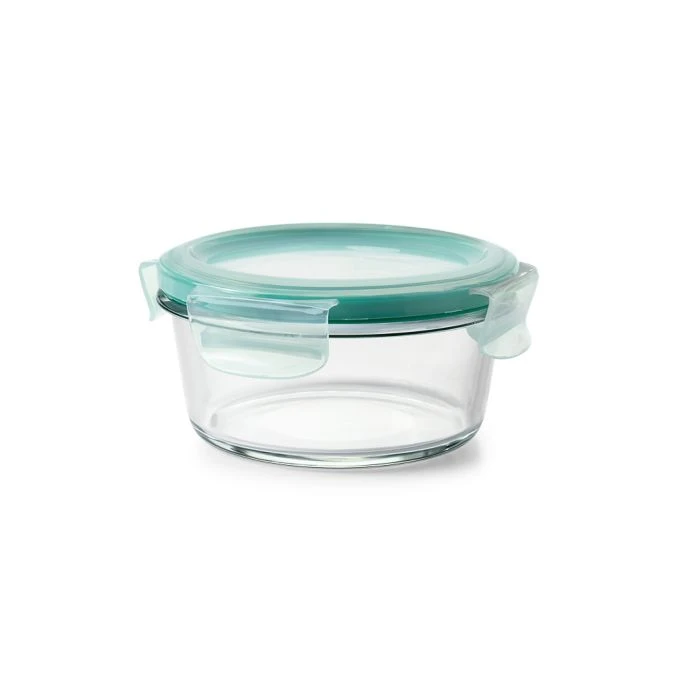 OXO Good Grips 2-Cup Smart Seal Round Glass Container 1 OXO Good Grips 2-Cup Smart Seal Round Glass Container