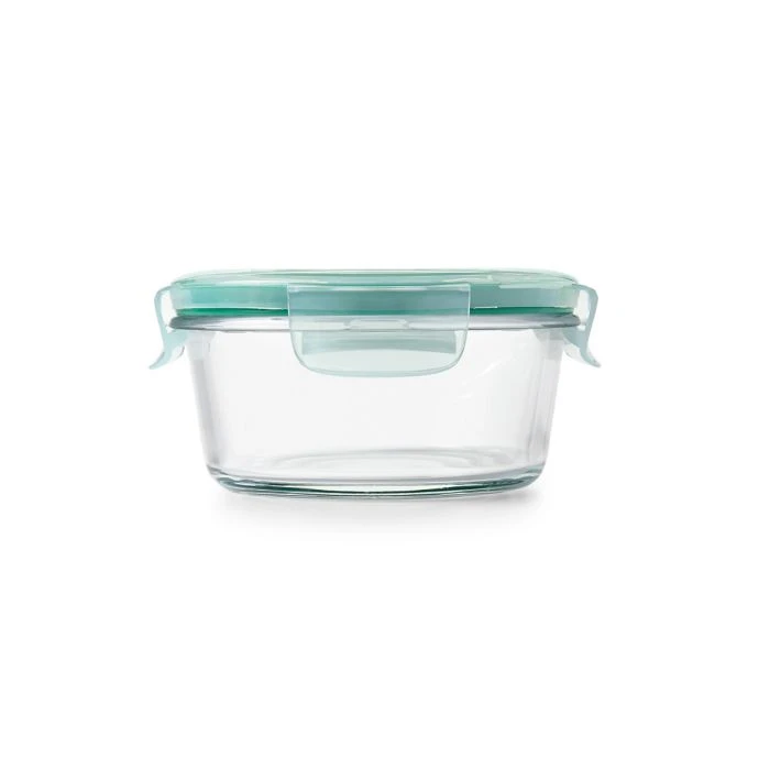 OXO Good Grips 2-Cup Smart Seal Round Glass Container 2 OXO Good Grips 2-Cup Smart Seal Round Glass Container
