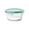 OXO Good Grips 4-Cup Smart Seal Round Glass Container Organize With OXO