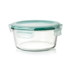 Organize With OXO OXO Good Grips 7-Cup Smart Seal Round Glass Container 5 Organize With OXO OXO Good Grips 7-Cup Smart Seal Round Glass Container
