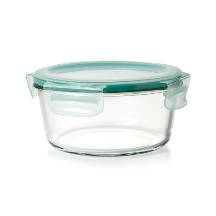 Organize With OXO OXO Good Grips 7-Cup Smart Seal Round Glass Container 3 Organize With OXO OXO Good Grips 7-Cup Smart Seal Round Glass Container
