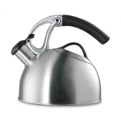 OXO Good Grips Uplift 2 Qt. Brushed Stainless Steel Tea Kettle OXO Coffee & Beverage