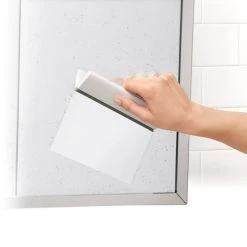 OXO Good Grips Stand-Up Mirror Squeegee Clean With OXO