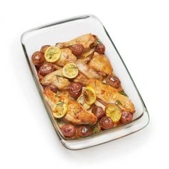 Bake With OXO OXO Good Grips 3 Qt. Oblong Glass Baking Dish 9 Bake With OXO OXO Good Grips 3 Qt. Oblong Glass Baking Dish