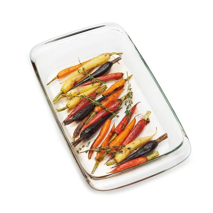 Bake With OXO OXO Good Grips 3 Qt. Oblong Glass Baking Dish 2 Bake With OXO OXO Good Grips 3 Qt. Oblong Glass Baking Dish