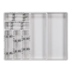 OXO Good Grips Expandable Utensil Organizer In Grey Organize With OXO